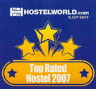 Hostelworld Top Rated 2007