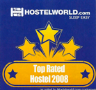 Hostelworld Top Rated 2008