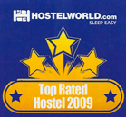 Hostelworld Top Rated 2009
